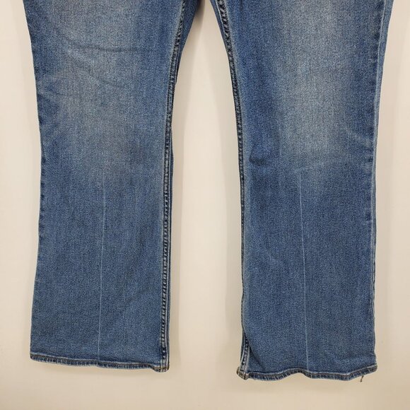 Old Navy Higher High Rise Flare Women's Wide Leg Denim Jeans Size 18 - Picture 7 of 9